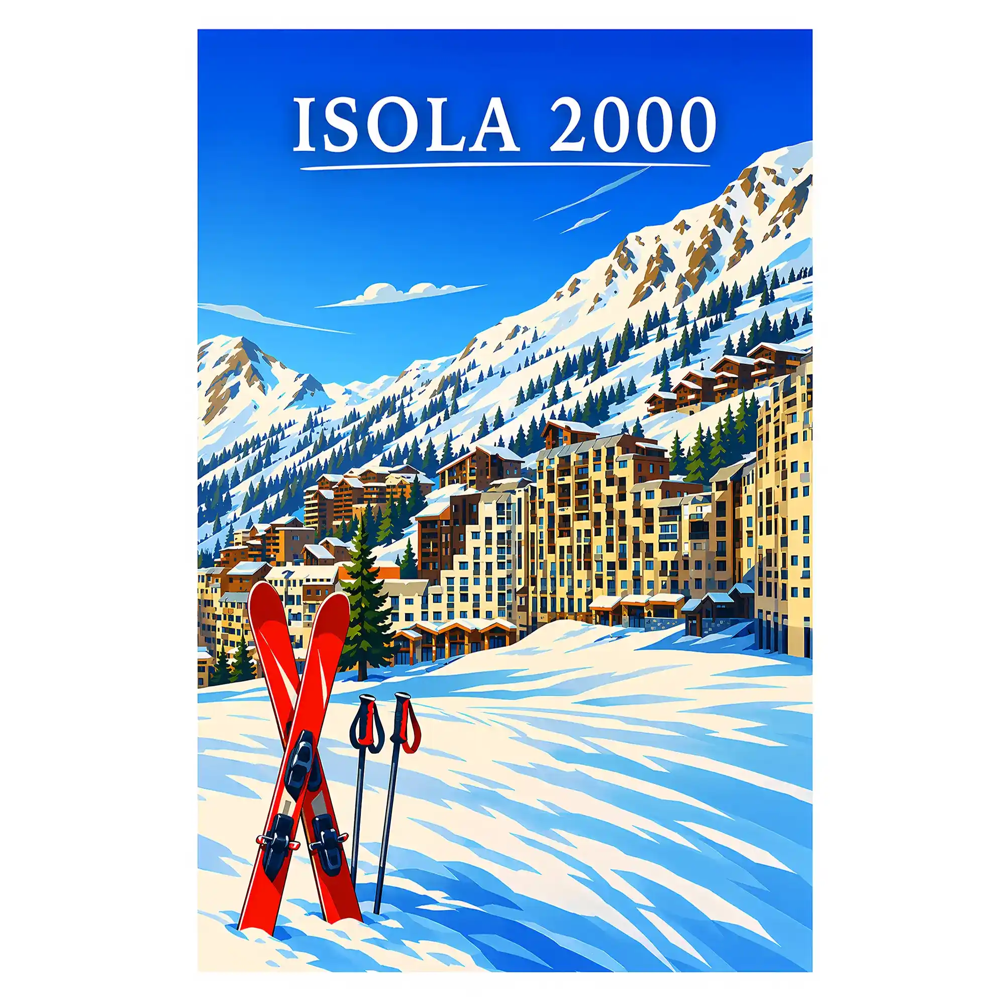 Affiches - Stations de Ski
